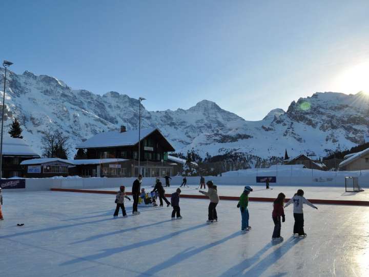 Artificial ice rink Mürren