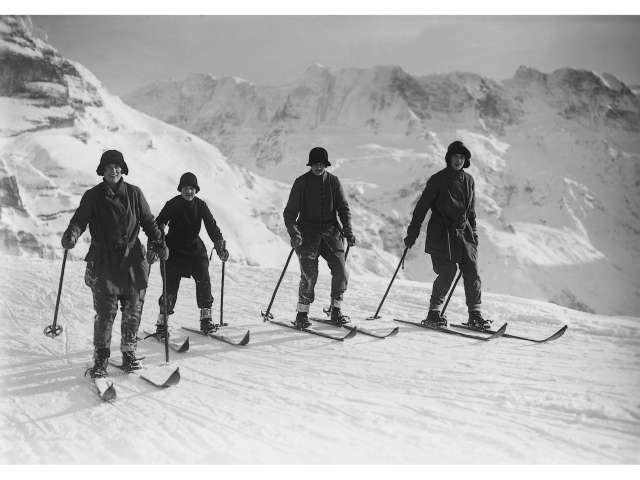 Eindrückliche "Skispuren" eines Briten