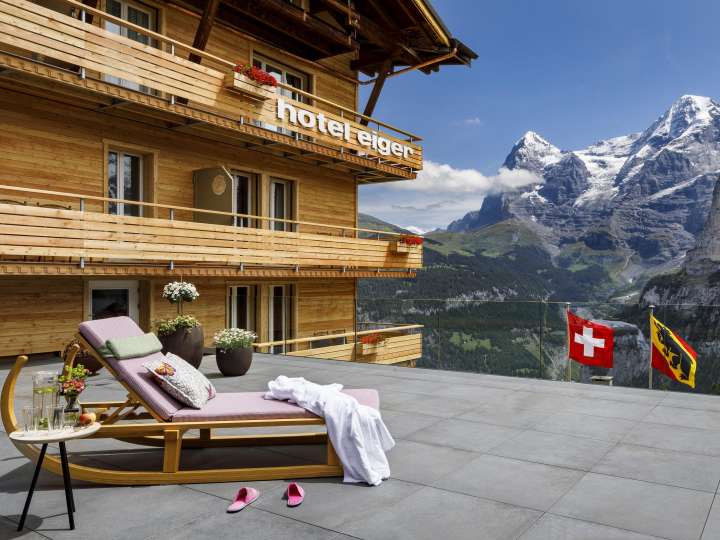 Le bien-être à l'hôtel Eiger