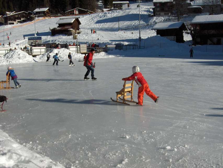 50% discount: Artificial Ice Rink Wengen