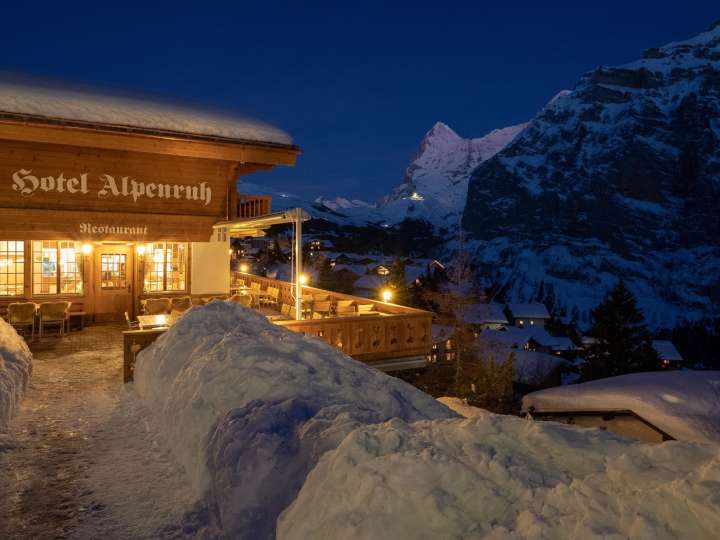 Restaurant, Hotel Alpenruh
