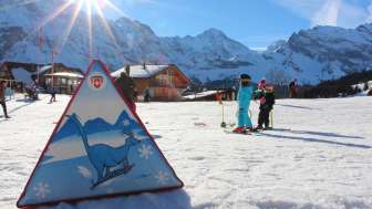 Übungsgelände Schneesport Mürren