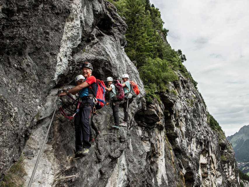 Saisonstart Klettersteig Mürren - Gimmelwald